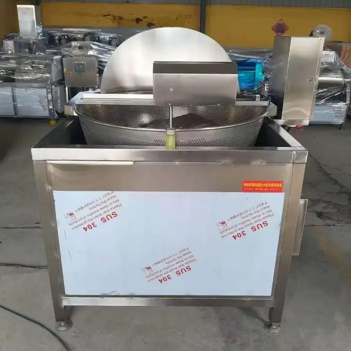 Friteuse à chips continue personnalisable pour poulet croustillant / Machine automatique de fabrication de tempura / Traitement des frites
