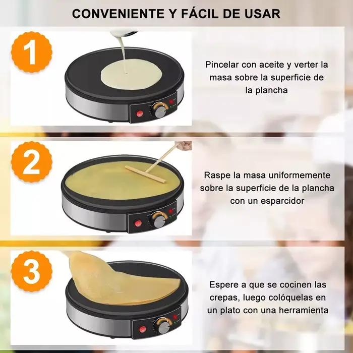 Machine à Crêpes Électrique Antiarina