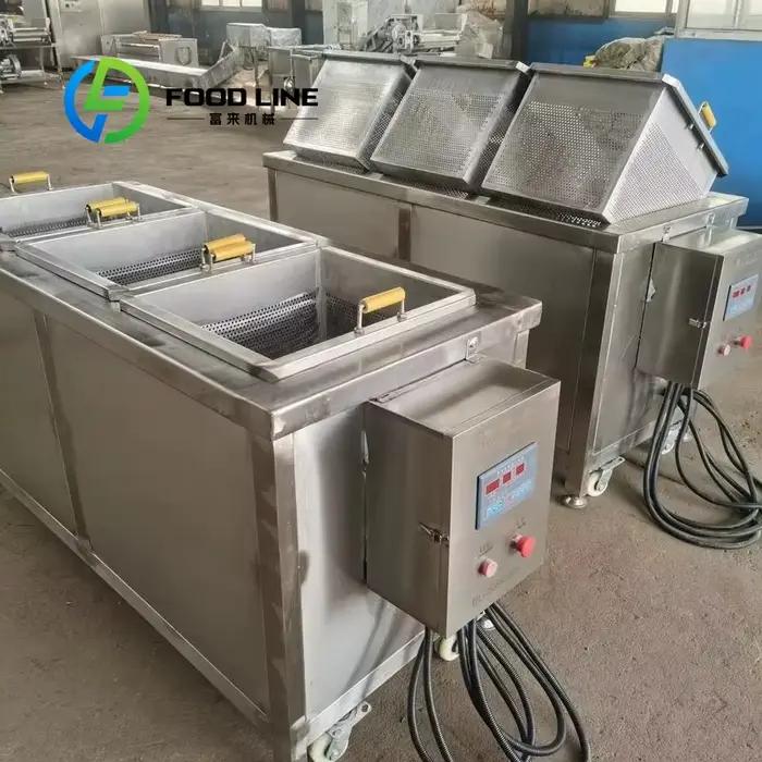 Machine à frire les aliments automatique commerciale