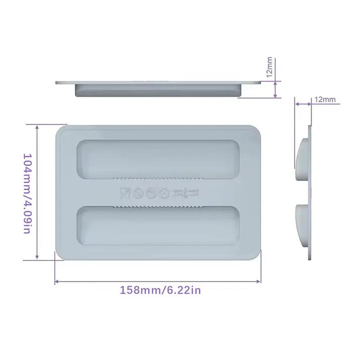 Juste anti-poussière en silicone pour grille-pain électrique