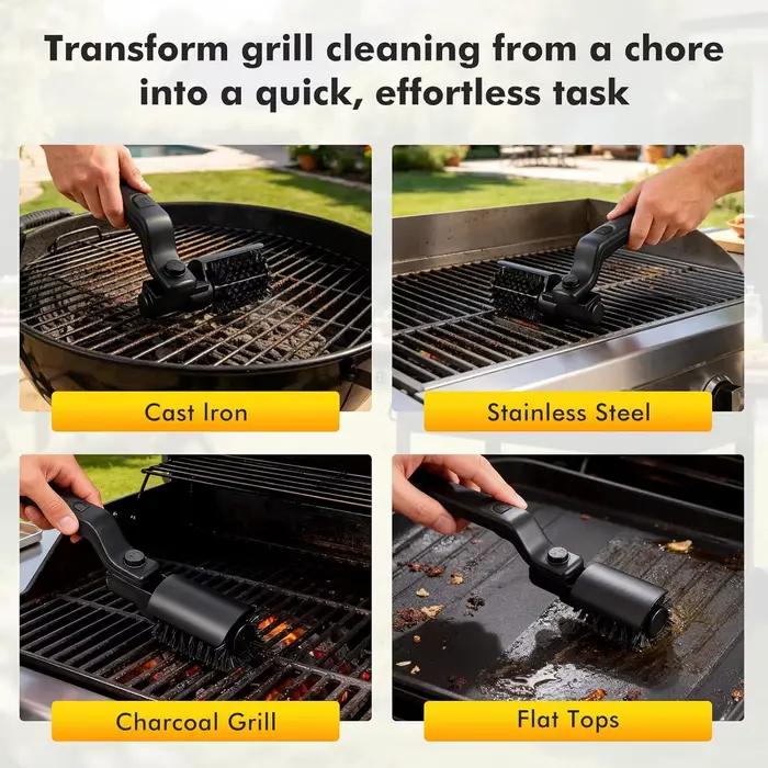 Brosse électrique pour barbecue 2600 mAh
