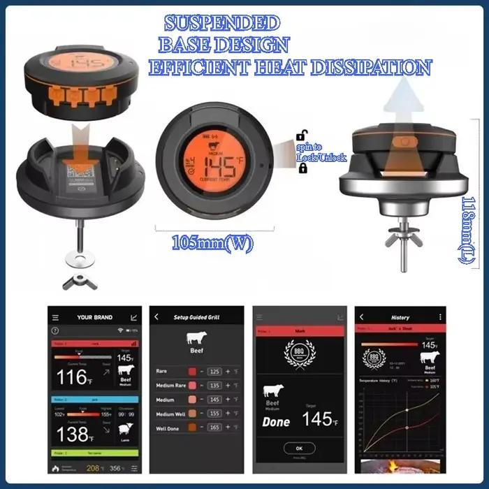 500 degrés four gril Barbecue viande