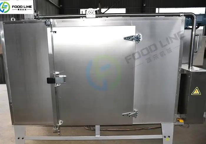 Machine à rôtir les noix avec contrôle PLC