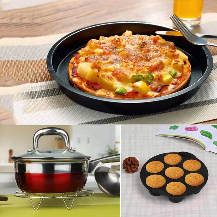Ensemble d'accessoires pour friteuse à air – 12 pièces compatibles avec les friteuses à air 4