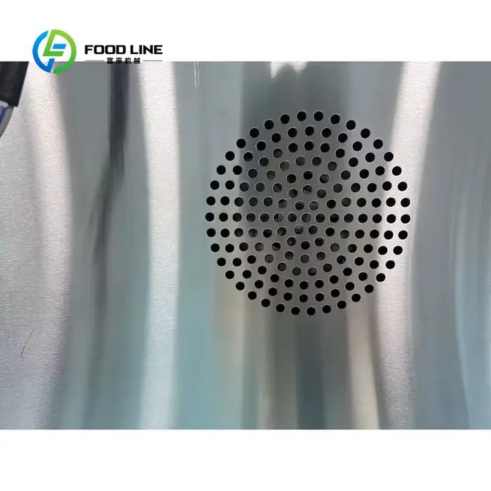 Four rotatif industriel personnalisé en acier inoxydable