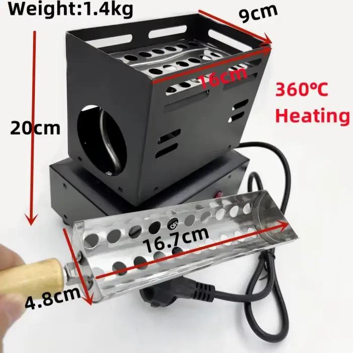 Cuisinière électrique pour démarreur de charbon de coco