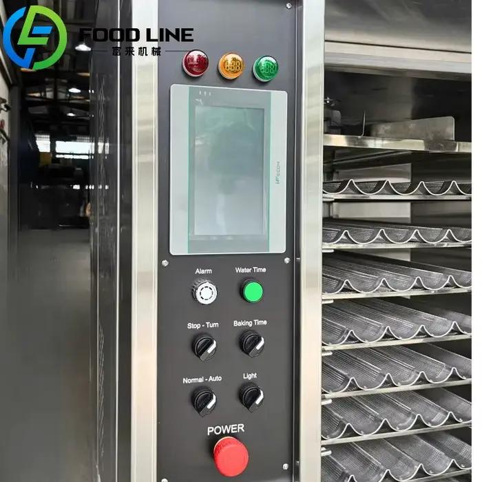 Système de convection industriel de four commercial robuste avec réglage numérique de la température